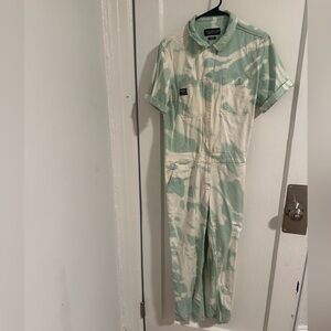 Wildfang tie dye jumpsuit